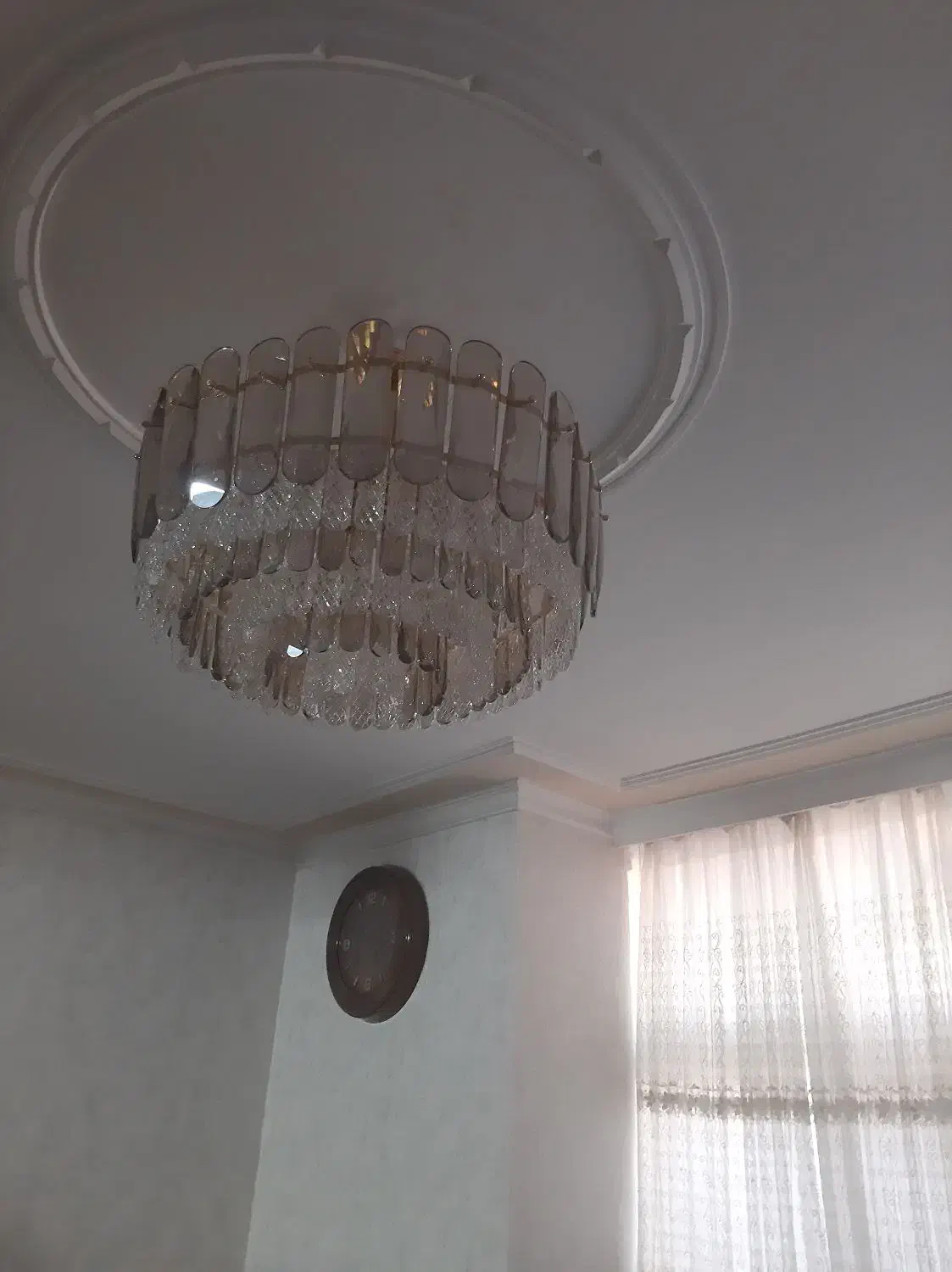 لوستر|لوستر و چراغ آویز|ابریشم, |دیوار