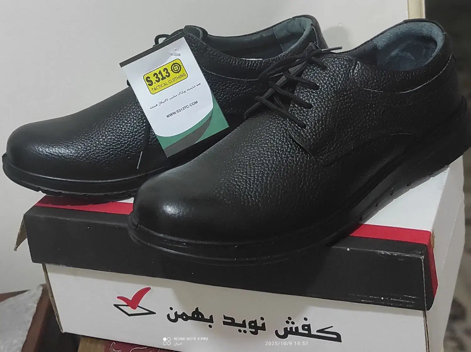کفش چرم طبیعی اصل و زیبا سایز 45|کیف، کفش، کمربند|تهران, بوستان چیتگر|دیوار
