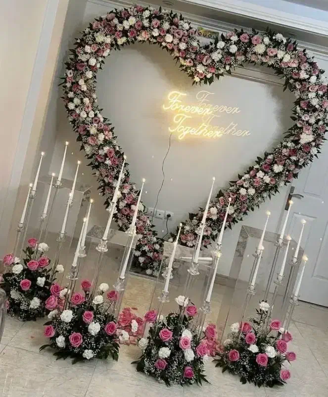 شمعدان کریستال /میز پلکسی/میز نامزدی|خدمات پذیرایی، مراسم|اصفهان, شهریار|دیوار