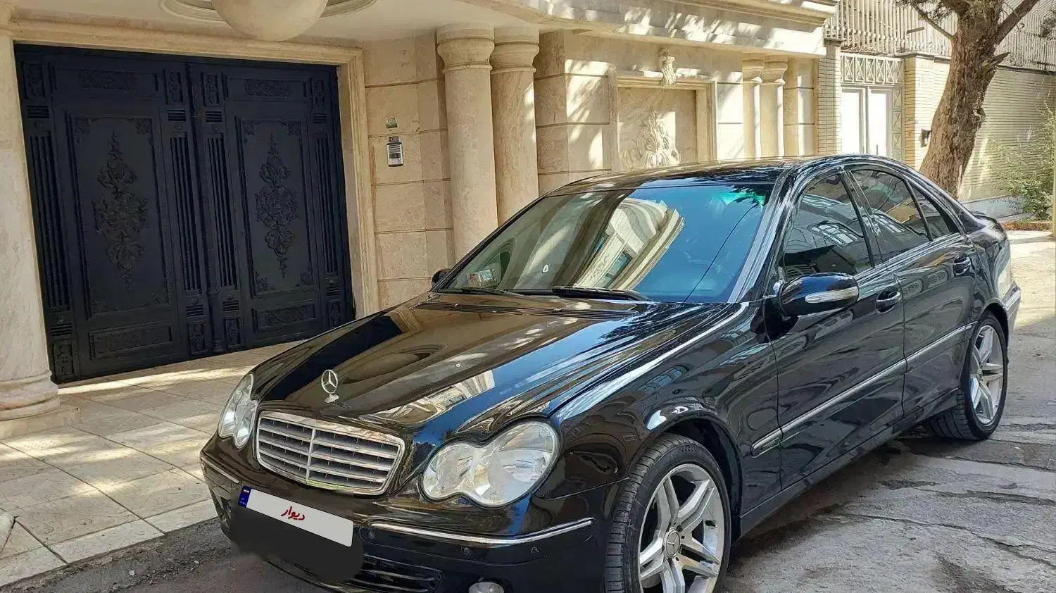 بنز C200کمپروسور آوانگارد مدل 2006|خودرو سواری و وانت|مشهد, کوه سنگی|دیوار