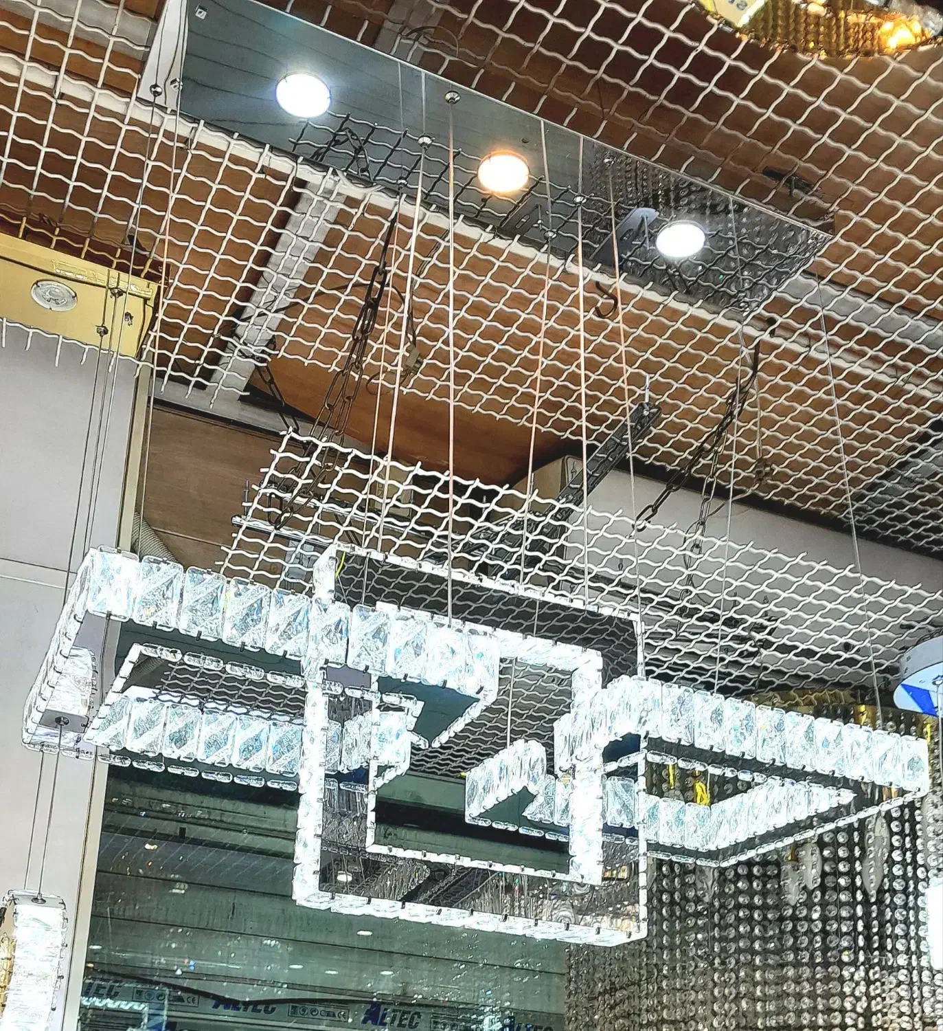 لوستر الماس.کهکشانی لاینر اترین۳۳۳.AC light|لوستر و چراغ آویز|تهران, سنگلج (شاپور)|دیوار