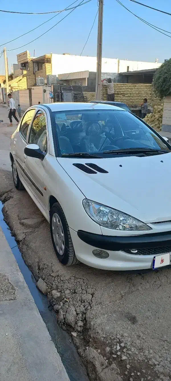 ۲۰۶تیپ۵بی رنگ با لوازم|خودرو سواری و وانت|کوهدشت, |دیوار