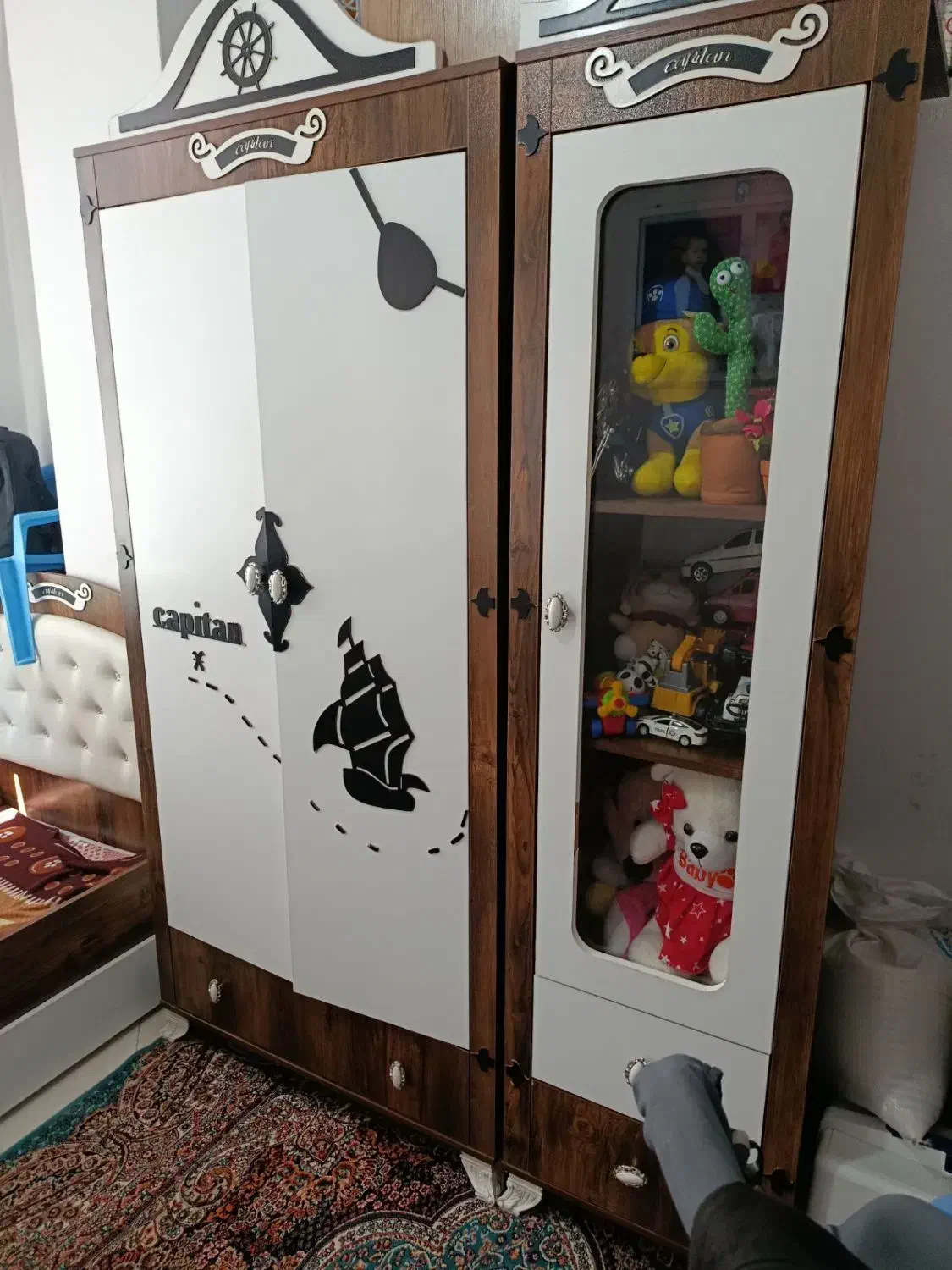 سرویس خواب نوجوان|تخت و سرویس خواب|بهارستان, |دیوار