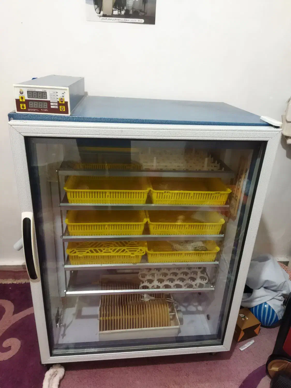 دستگاه جوجه کشی بلدرچین دماوند ۴۲۰تایی|لوازم جانبی حیوانات|گنبد کاووس, |دیوار