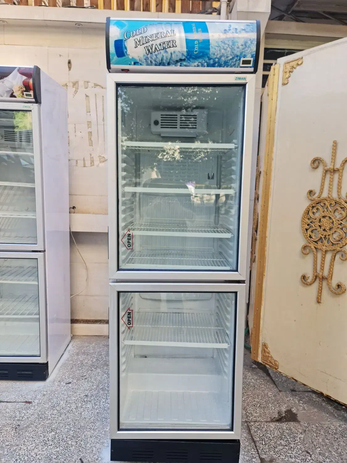 چخچال و فریزر درب شیشه ای زیمان|کافیشاپ و رستوران|اهواز, کیانپارس |دیوار