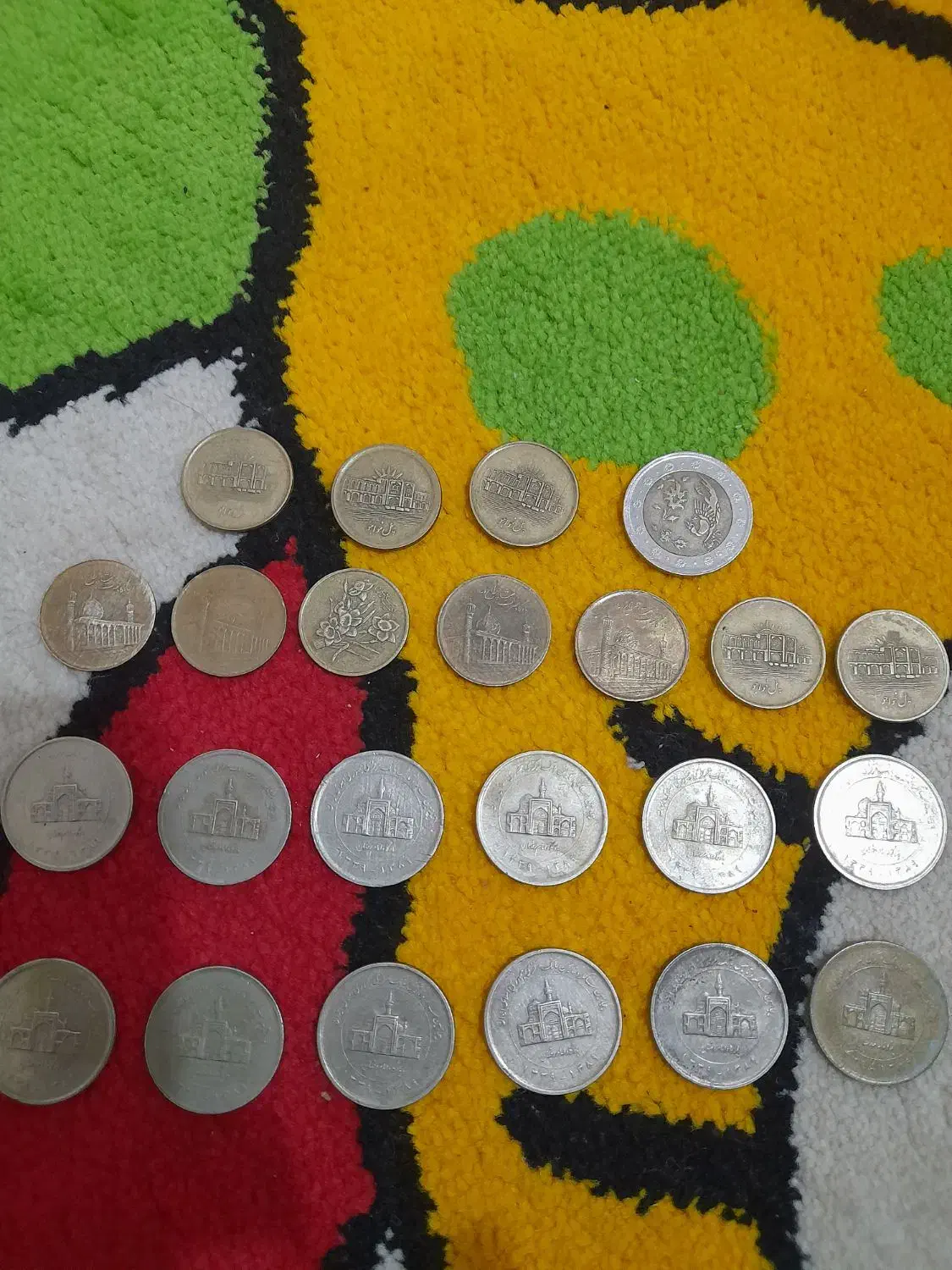 ۲۳ عدد سکه قدیمی|کلکسیون سکه، تمبر، اسکناس|خرمآباد, |دیوار