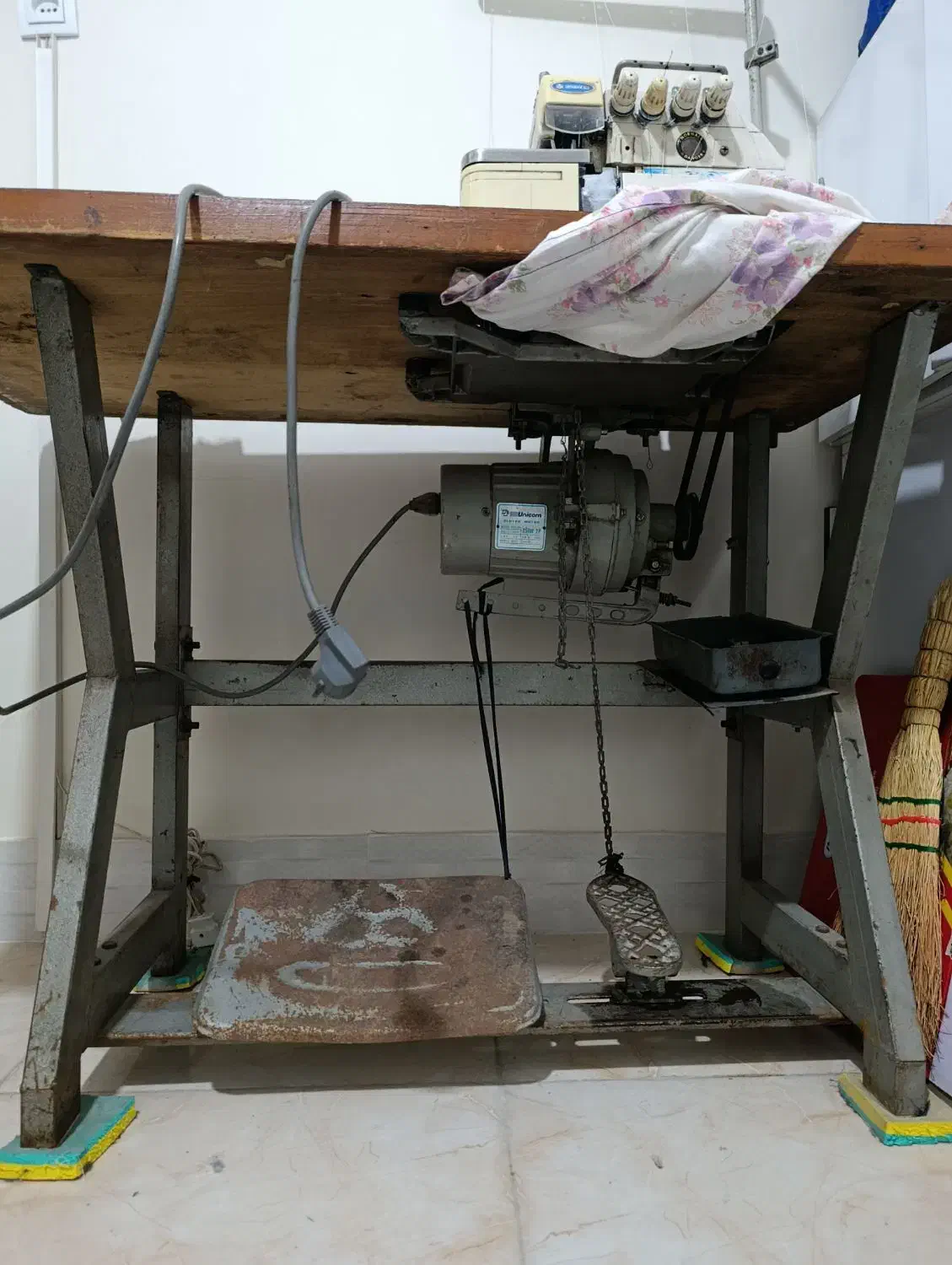 زیگزال زوجی 5نخ|چرخ خیاطی و ریسندگی|پاکدشت, خاتون آباد|دیوار