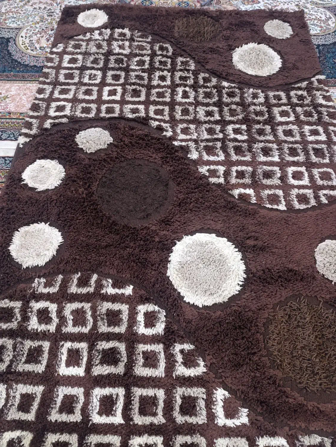 فرش اتاق خواب تمیز خیلی خیلی نو1/5در2/20|فرش|مشهد, طبرسی شمالی|دیوار