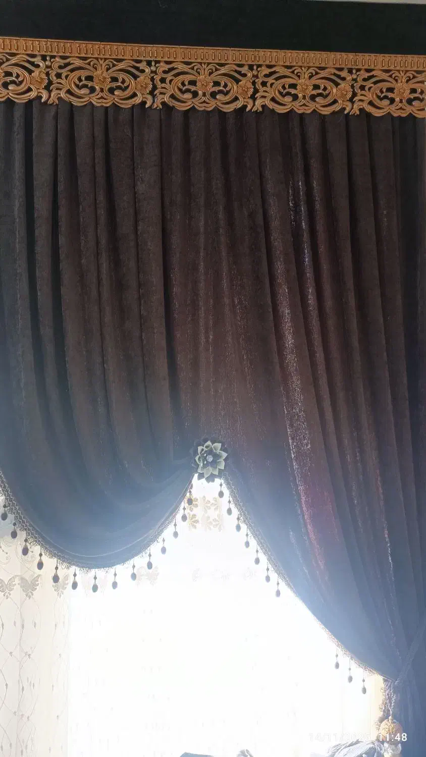 پرده سلطنتی شیک و نو|پرده، رانر، رومیزی|کازرون, |دیوار