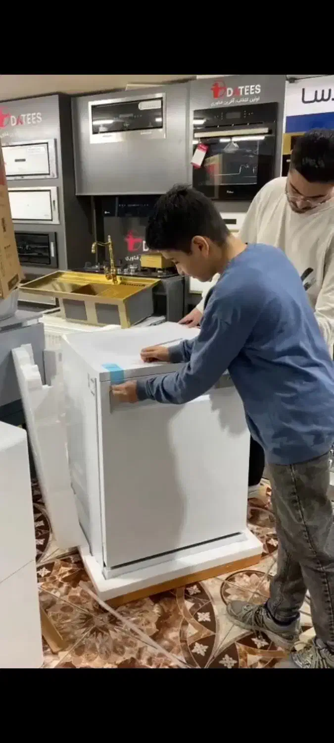 ماشین ظرفشویی تمام لمسی۳ سبد دوو|ماشین ظرفشویی|ملایر, |دیوار