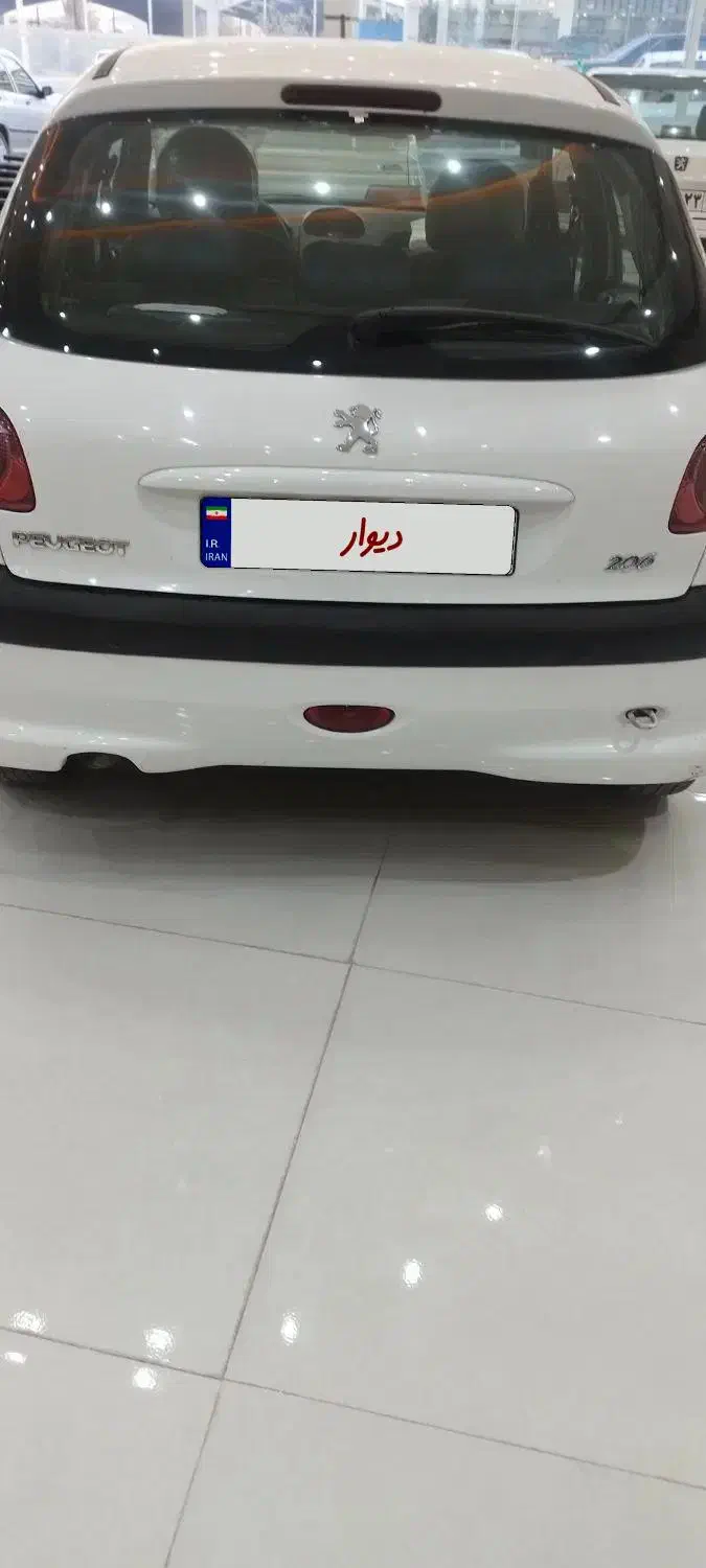 206 مدل95 بدون رنگ وخط‌خش|خودرو سواری و وانت|صومای برادوست, |دیوار