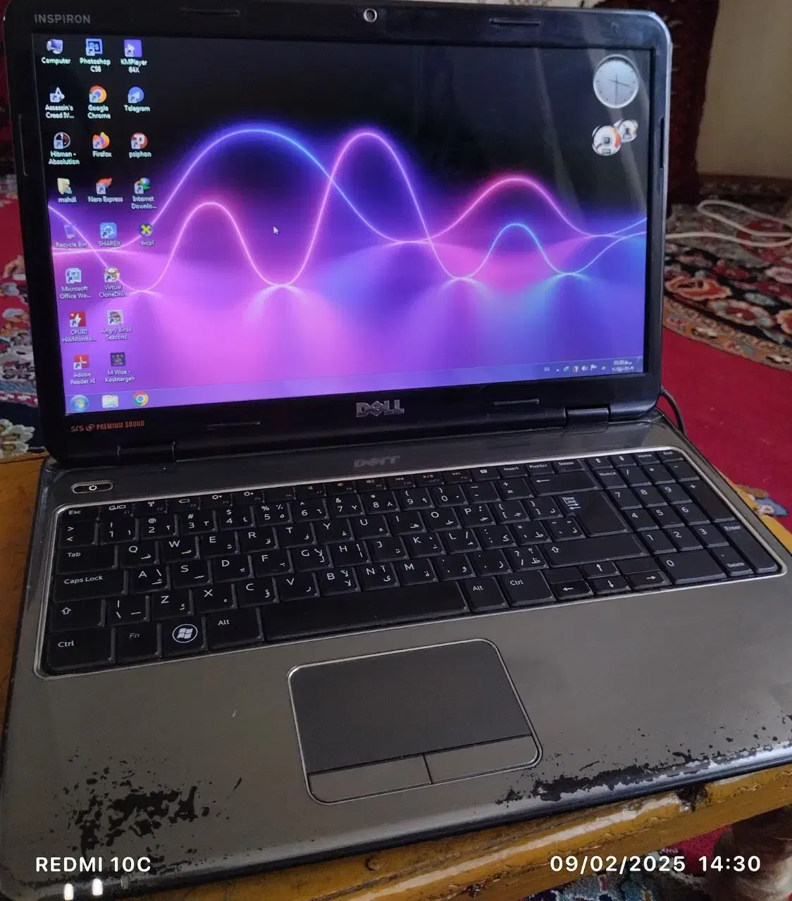 لپ‌تاپ Dell Inspiron آماده به کار|رایانه همراه|تربت جام, شیخ احمد جامی|دیوار