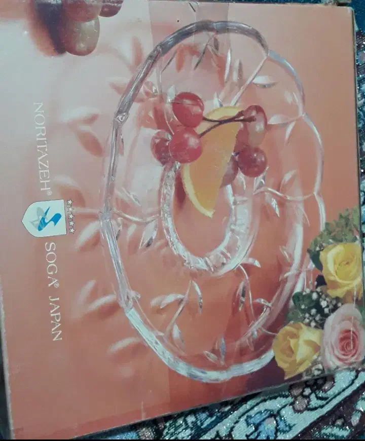 میوه خوری سوگا ژاپن نو با کارتن|ظروف سرو و پذیرایی|تهران, دولاب|دیوار