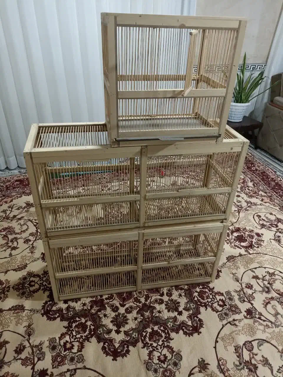 قفس دست ساز چوبی|لوازم جانبی حیوانات|بهار, |دیوار