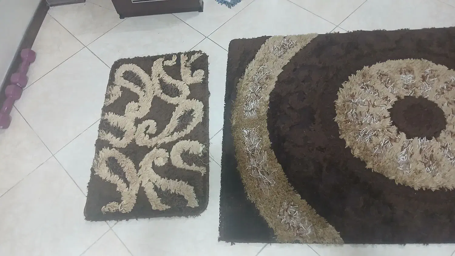 گلیم فرش شگی یک دربک و نیم و پادری درحدنو|گلیم، جاجیم، گبه|اصفهان, الهیه|دیوار