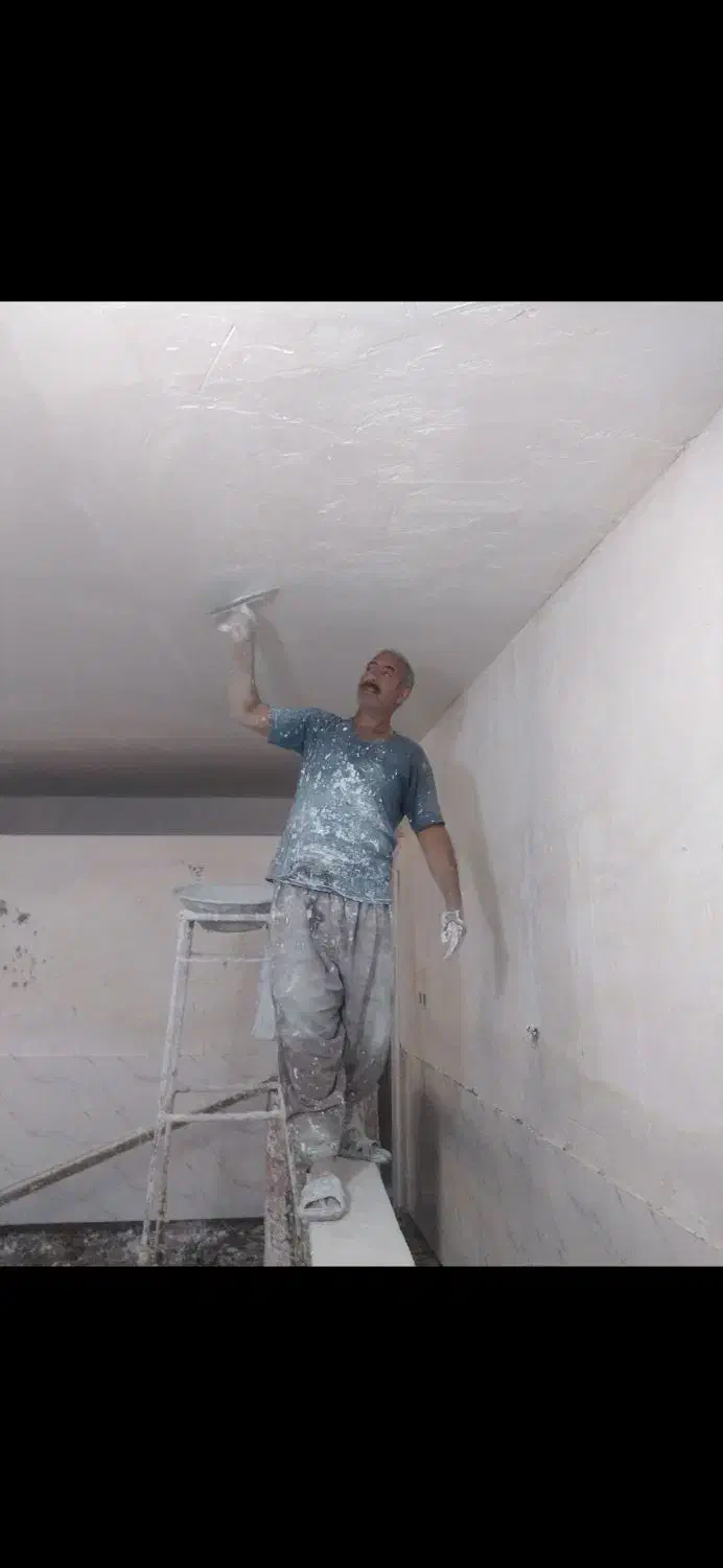 گچ کاری گچکاری بنایی|خدمات پیشه و مهارت|مشهد, خواجه ربیع|دیوار