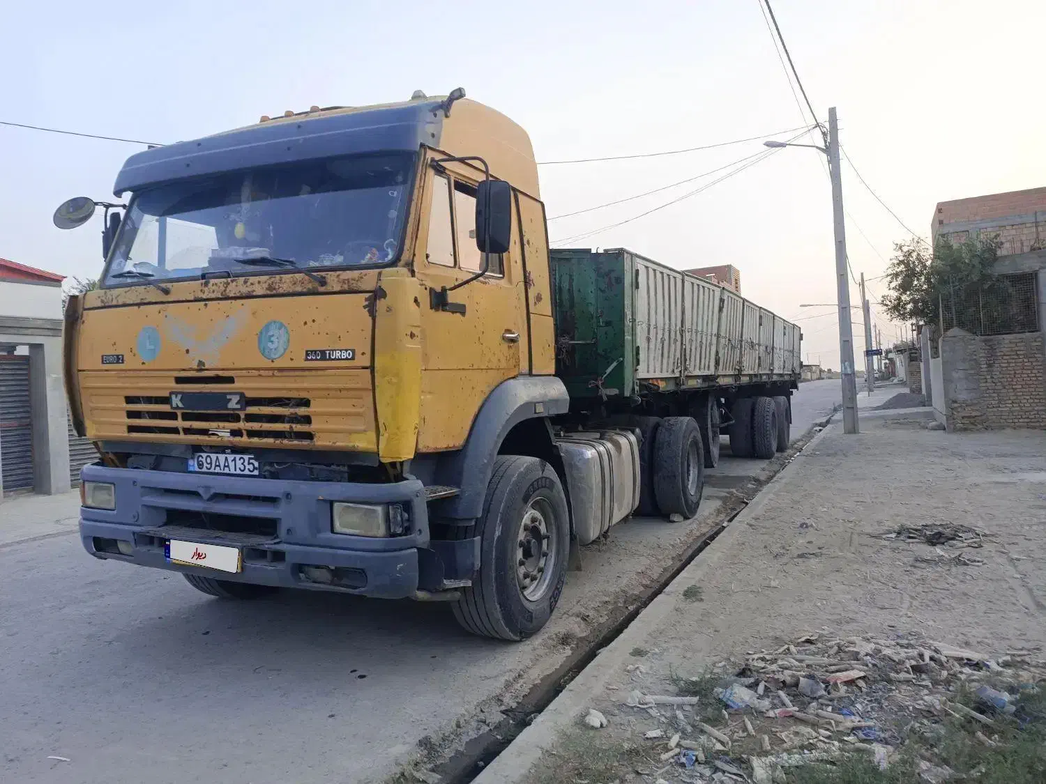 کاماز مدل ۸۴|خودرو سنگین|آق قلا, |دیوار
