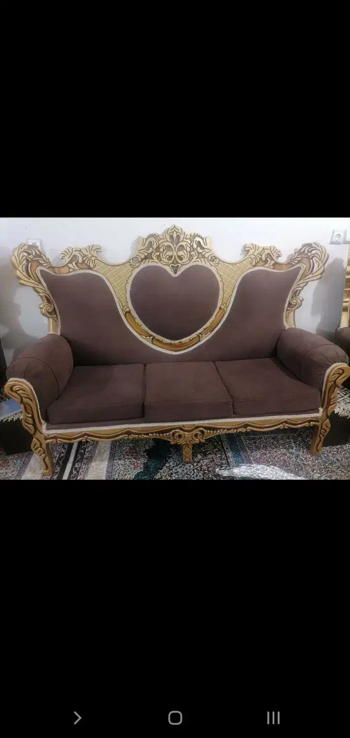 مبل ۷ نفره|مبلمان خانگی و میز عسلی|بم, |دیوار