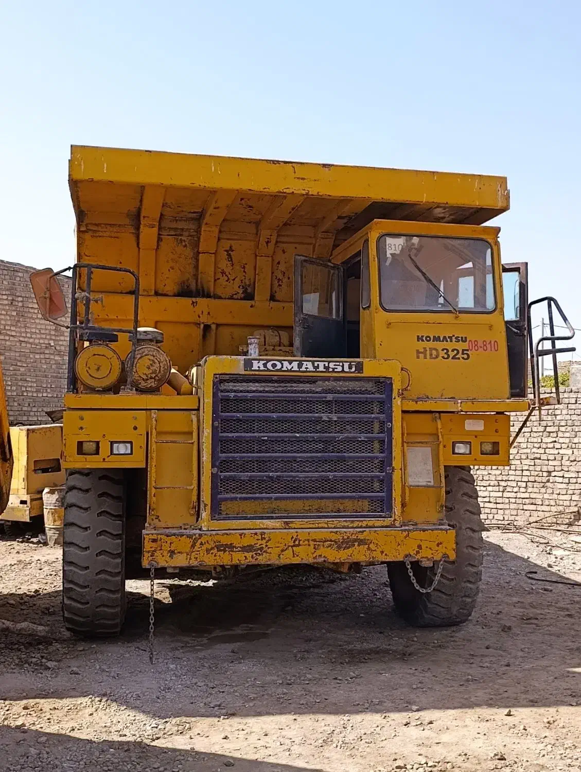 دامپ تراک کوماتسو 325 خط 5|خودرو سنگین|ابریشم, |دیوار