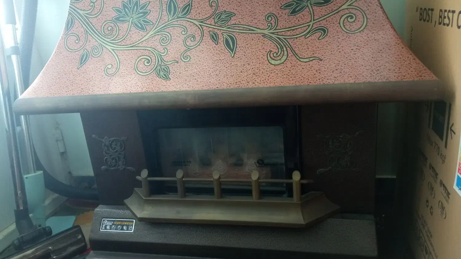 بخاری گازی|بخاری، هیتر، شومینه|خورموج, |دیوار