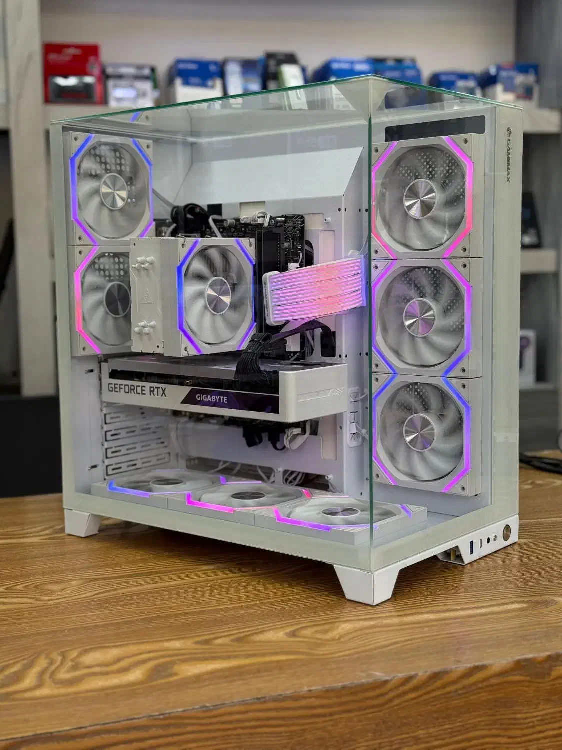 سیستم گیمینگ تمام سفید|رایانه رومیزی|مشهد, کارگران|دیوار