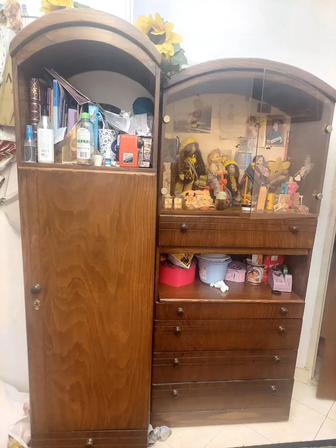 کمد و تخت بچه گانه|اسباب و اثاث بچه|تبریز, |دیوار