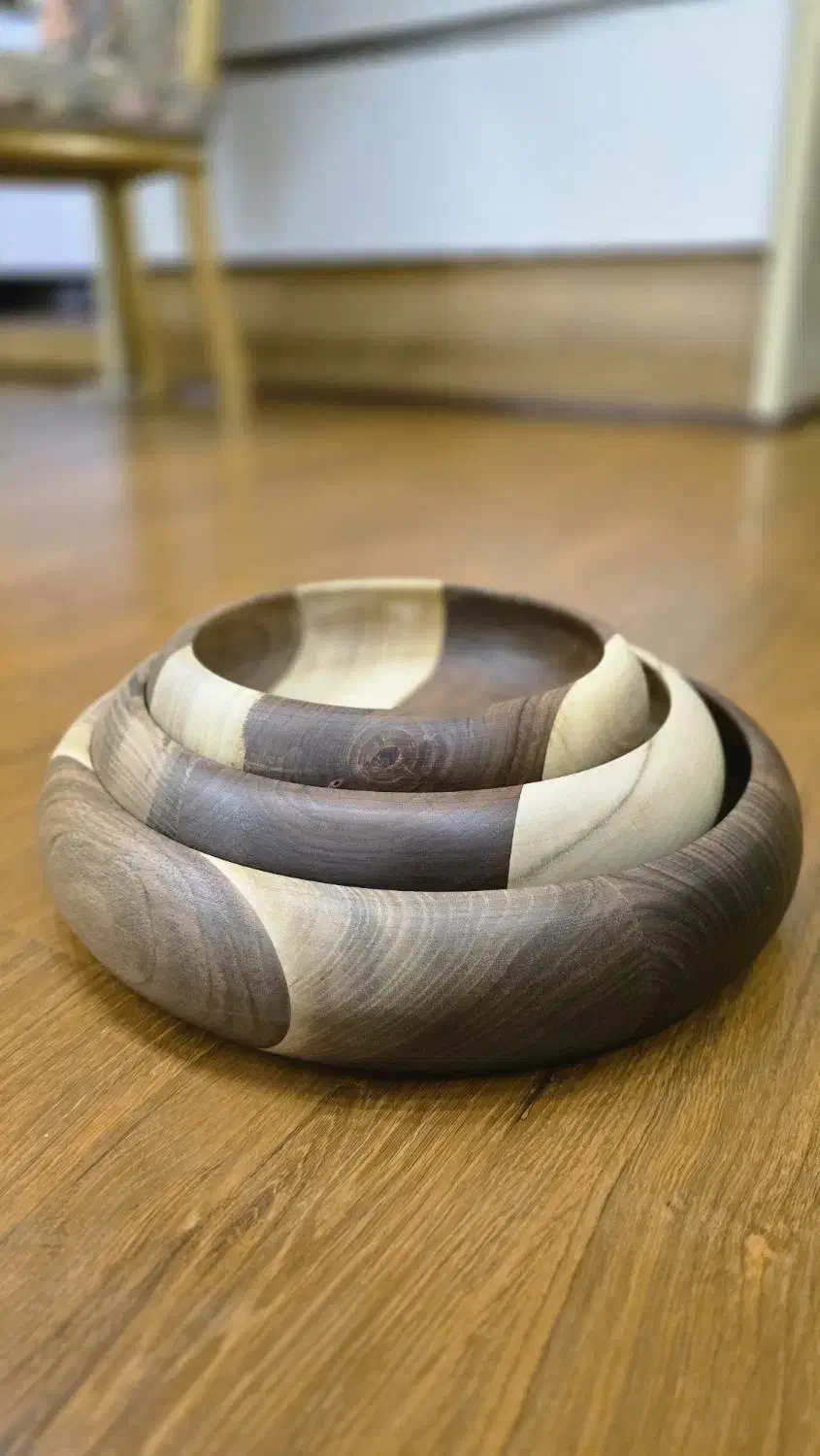 ظروف چوبی|ظروف سرو و پذیرایی|قم, باغ شازده|دیوار