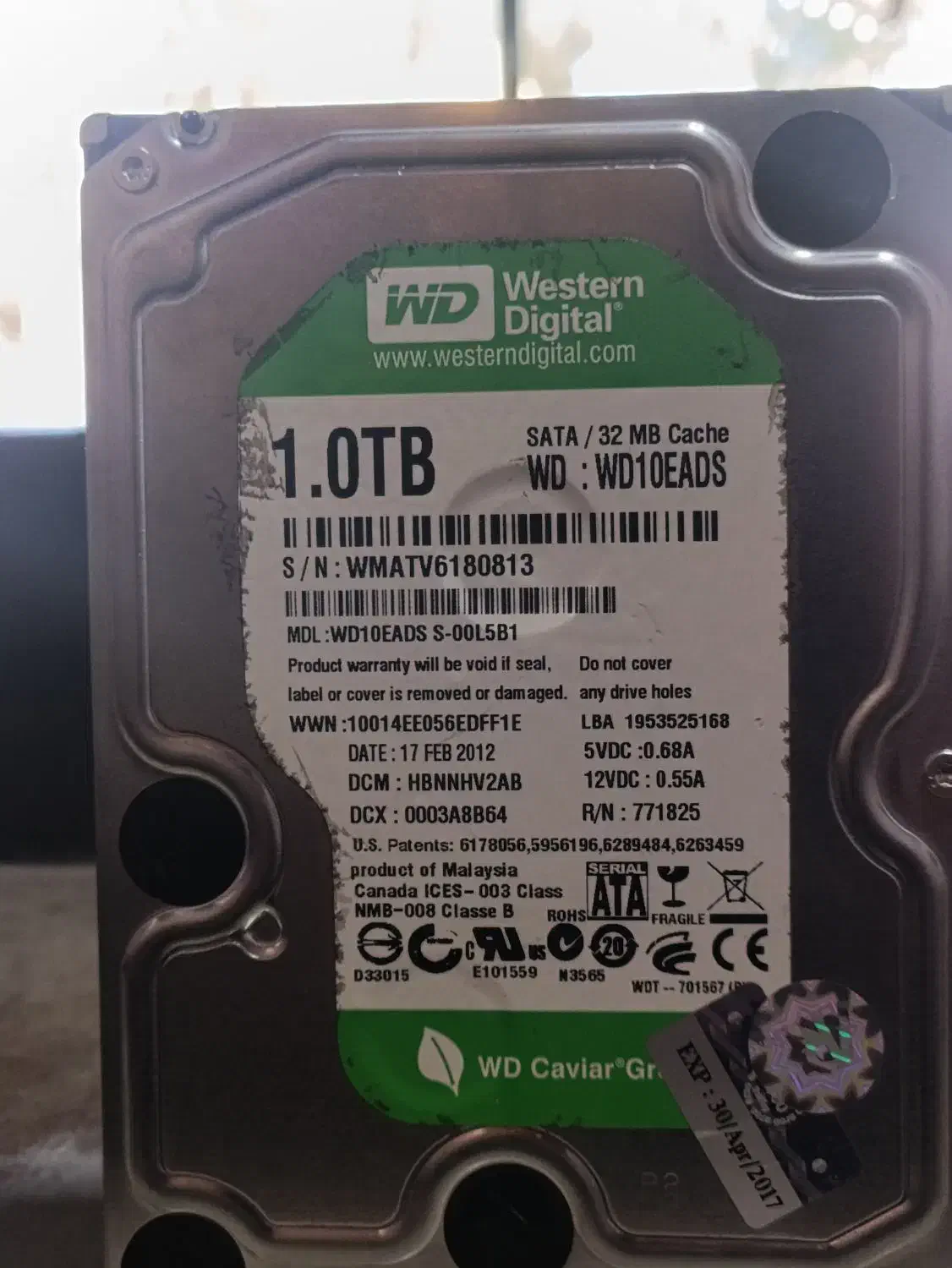 هارد یک ترابایت|قطعات و لوازم جانبی رایانه|سراوان, |دیوار