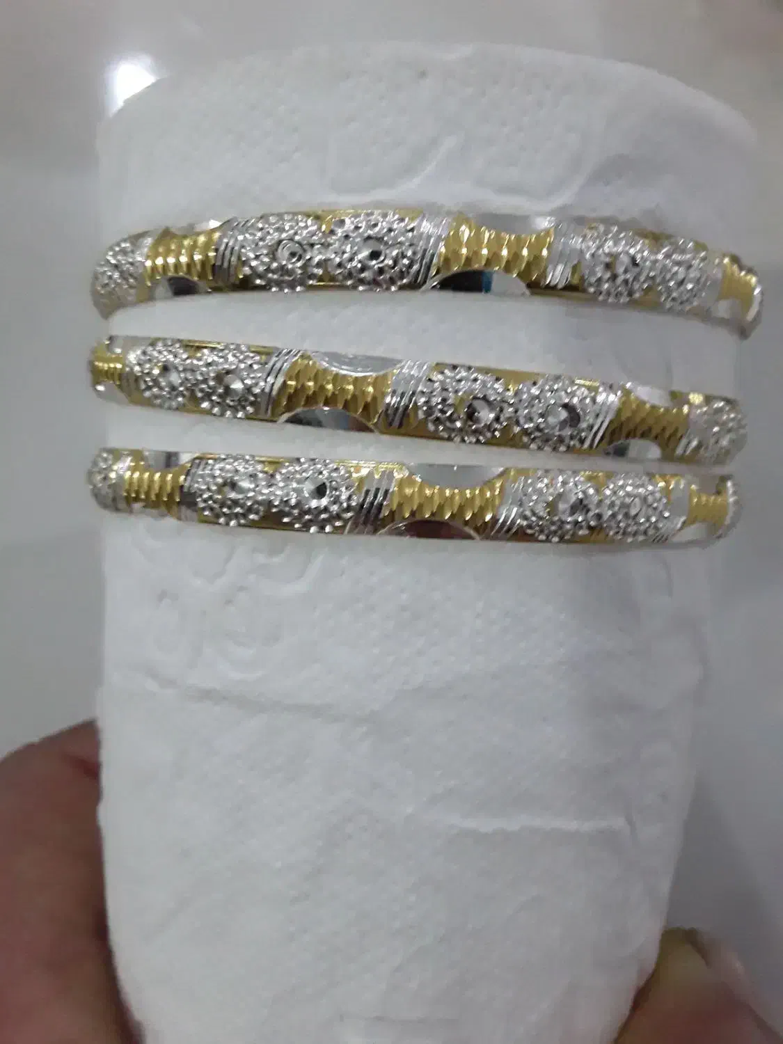 النگو نقره آبکاری طلا شد|جواهرات|مشهد, هفده شهریور|دیوار