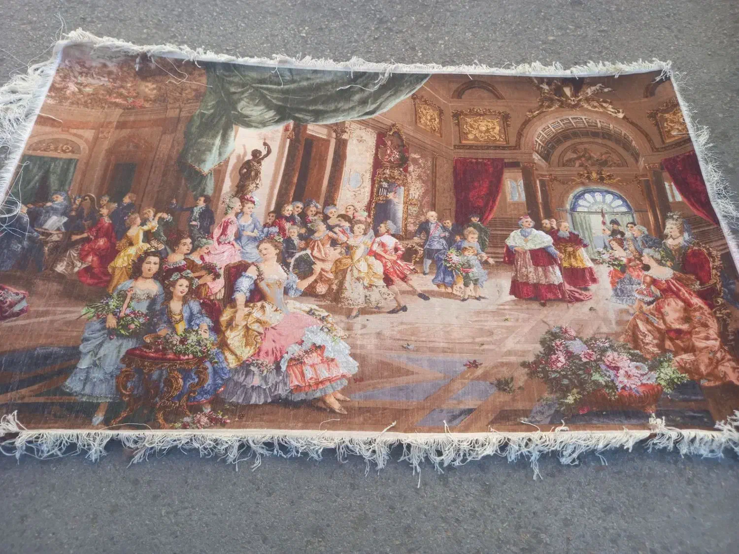 تابلو فرش طرح مجلس پاپ|تابلو فرش|اردبیل, |دیوار