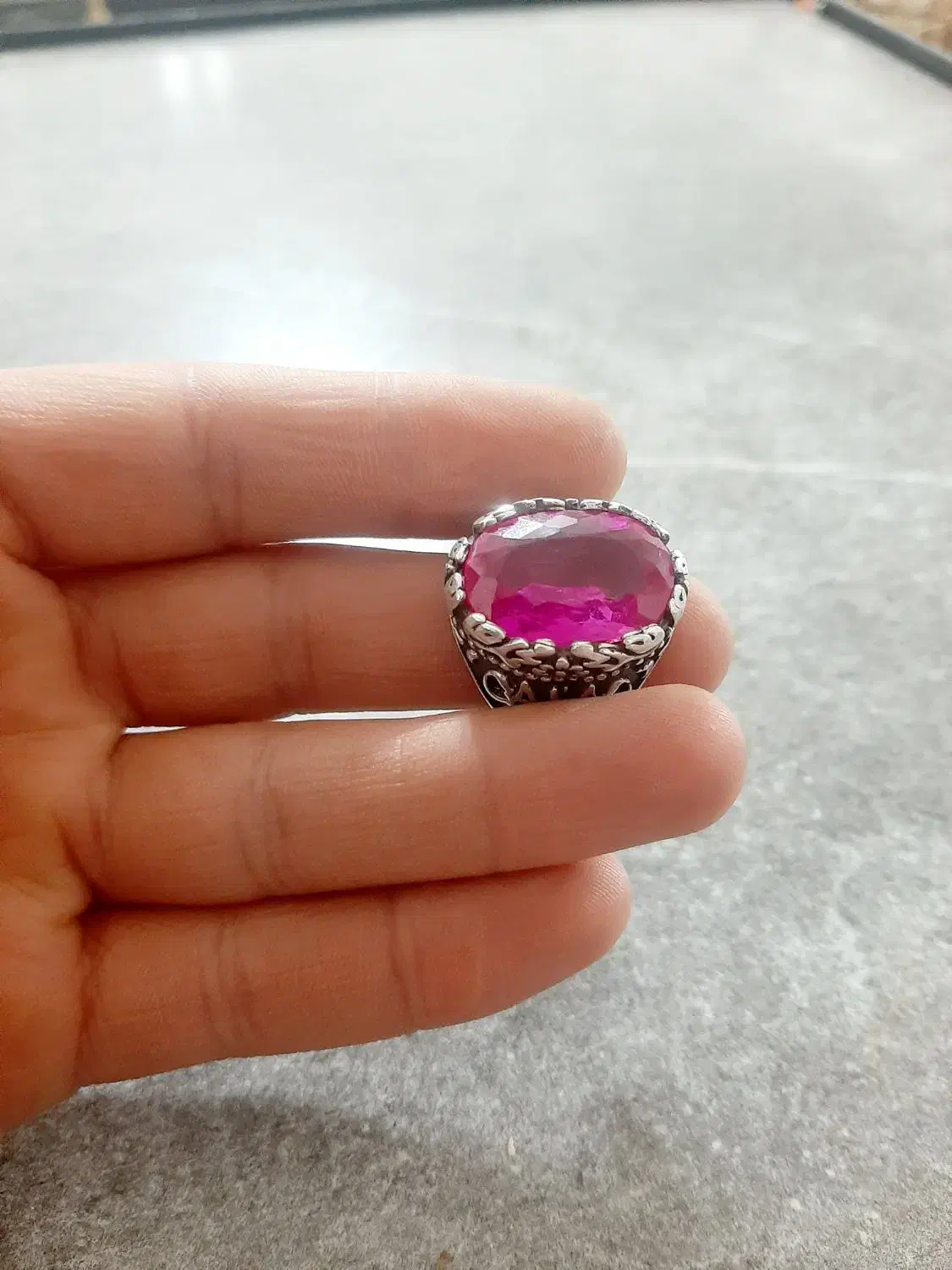 ۲انگشترنقره دستساز خاص|جواهرات|خوی, |دیوار