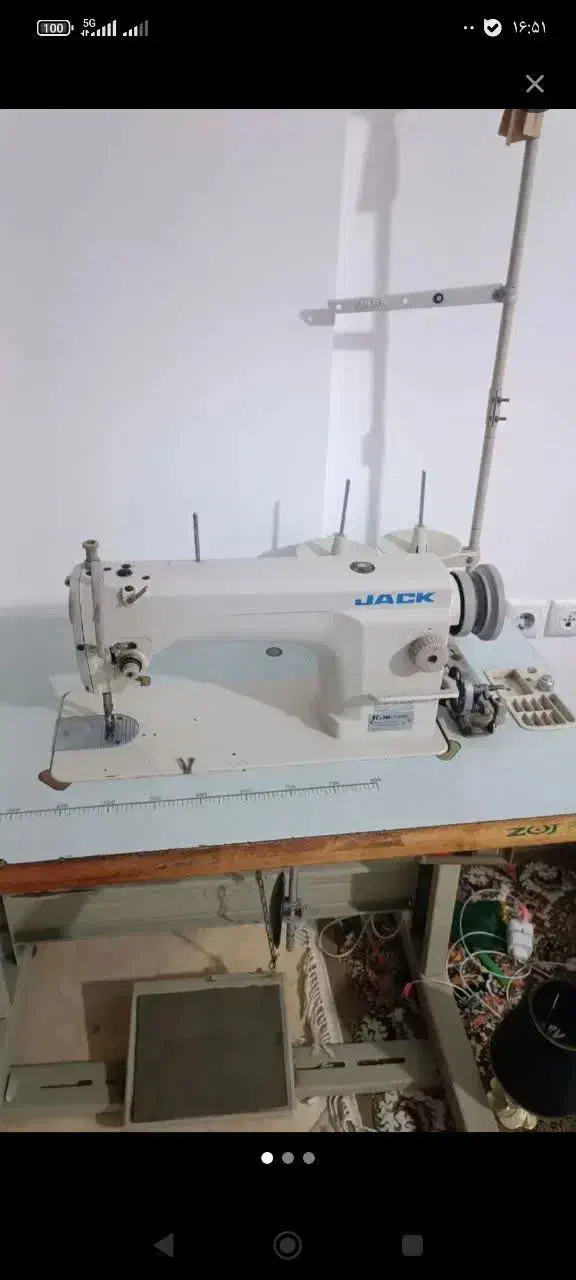 چرخ صنعتی|چرخ خیاطی و ریسندگی|قرچک, پویینک|دیوار