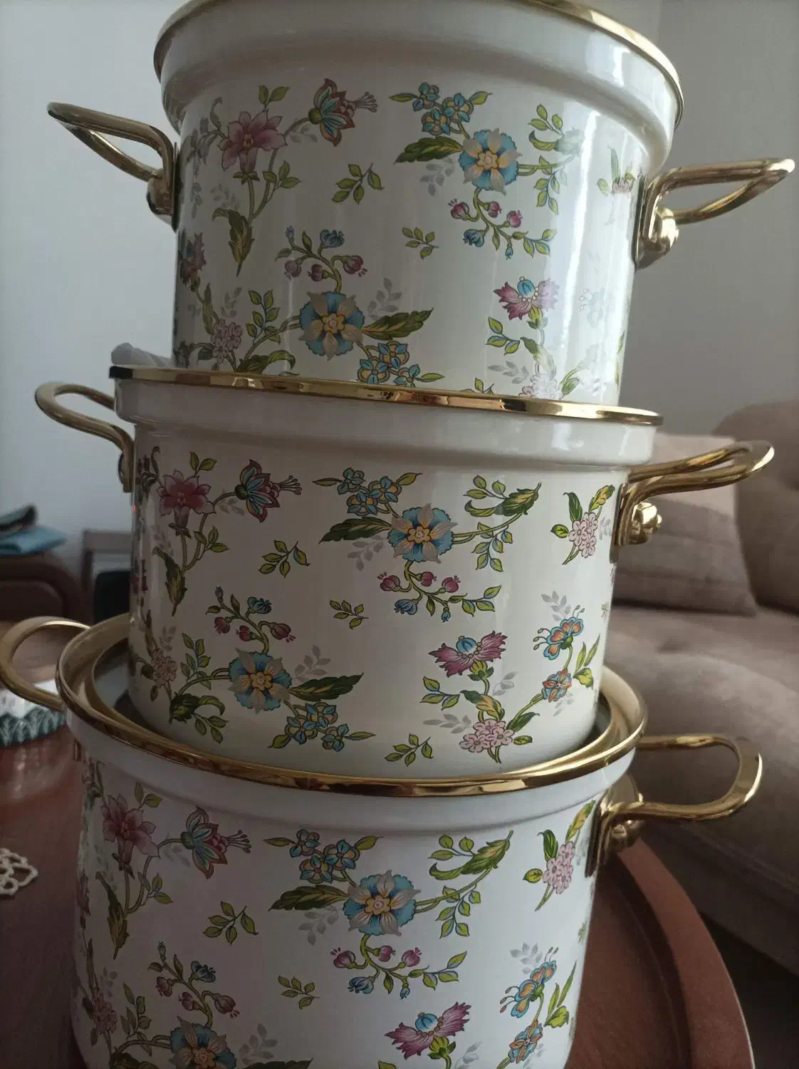 سه عدد قابلمه لعابی نو|ظروف پخت‌وپز|قائم‌شهر, |دیوار