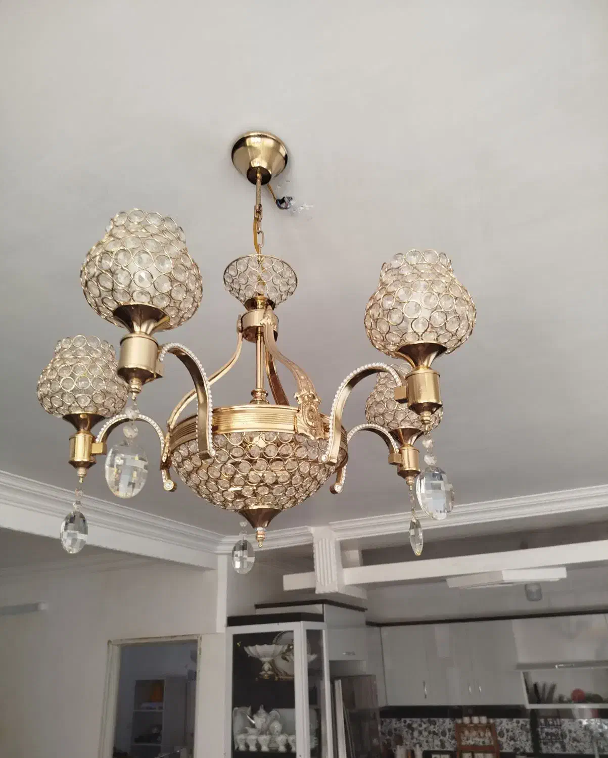 لوستر شیک|لوستر و چراغ آویز|نیشابور, فضل|دیوار