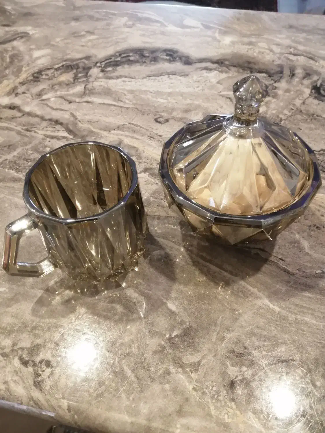 لیوان شامپاینی وقندون|ظروف سرو و پذیرایی|فردیس, سپید دشت|دیوار