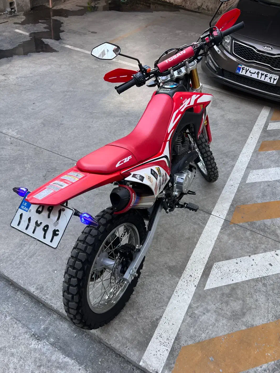 تریل باسل توسن|موتورسیکلت|آمل, |دیوار