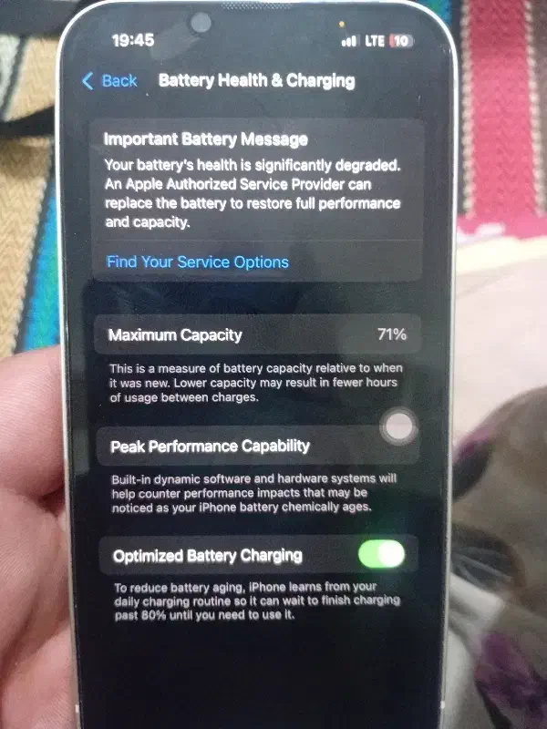آیفون ۱۳ نرمال باتری۷۱|موبایل|چالوس, |دیوار