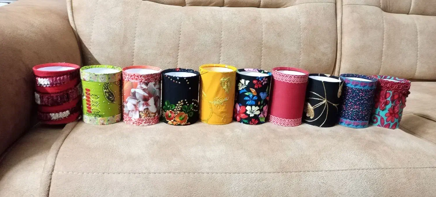 تعدادی جاقلمی وجای لوازم آرایشی|صنایع دستی و سایر لوازم تزئینی|کرمان, |دیوار