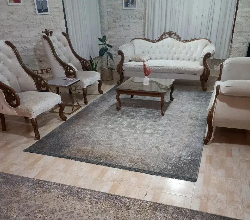 مبل کلاسیک چوب راش|مبلمان خانگی و میز عسلی|نوشهر, |دیوار