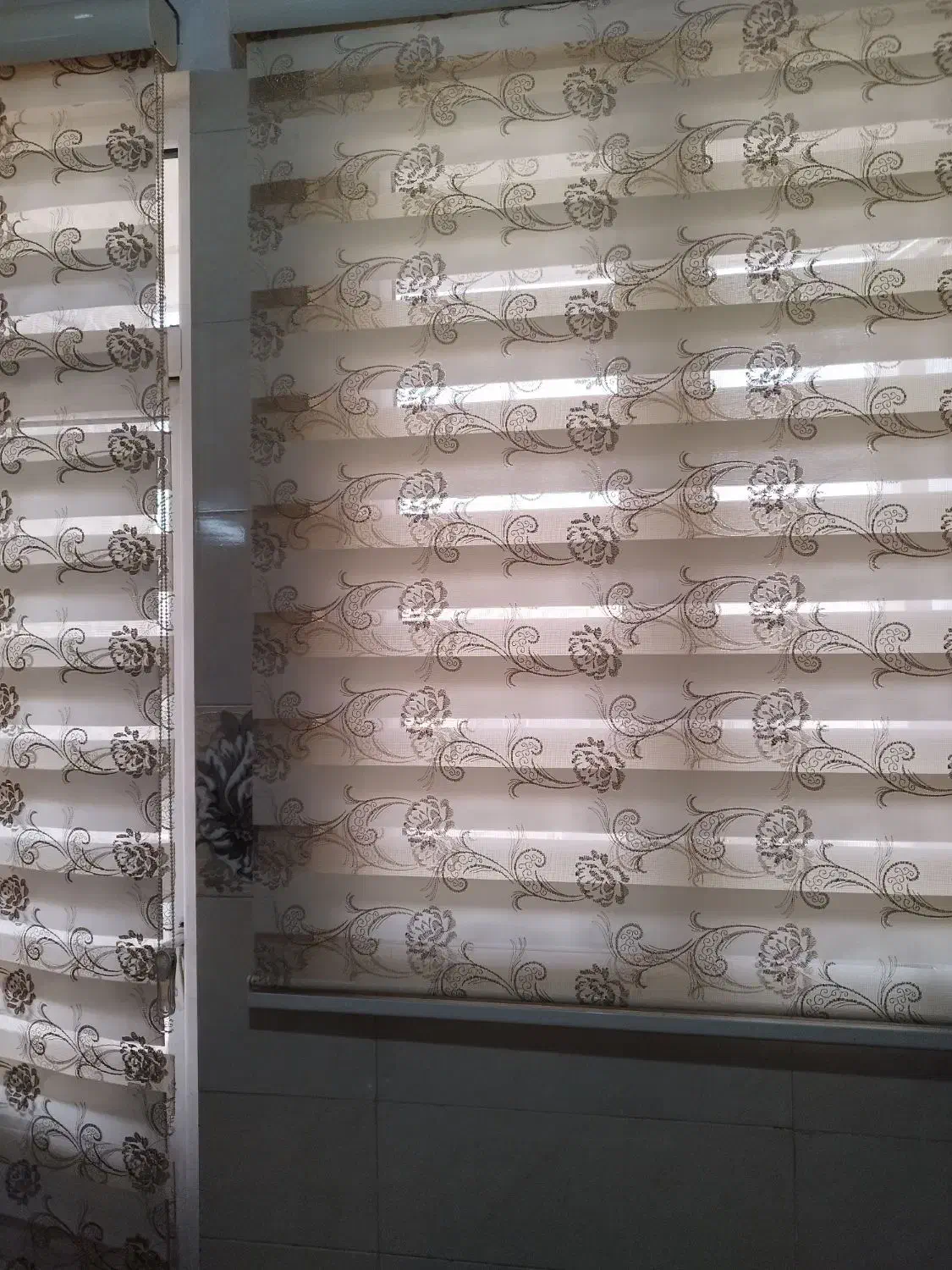 پرده زبرا|پرده، رانر، رومیزی|اسلامشهر, شهرک مفیدی|دیوار