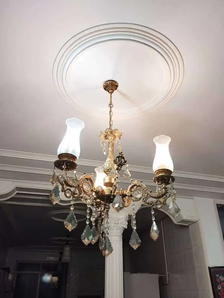 لوستر ۵ شعله و ۳ شعله|لوستر و چراغ آویز|کرمان, |دیوار