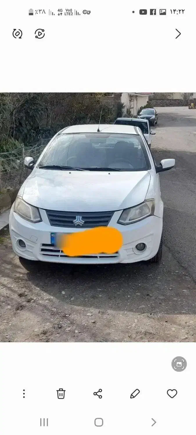 ساینا۹۶بی رنگ|خودرو سواری و وانت|کیاشهر, |دیوار