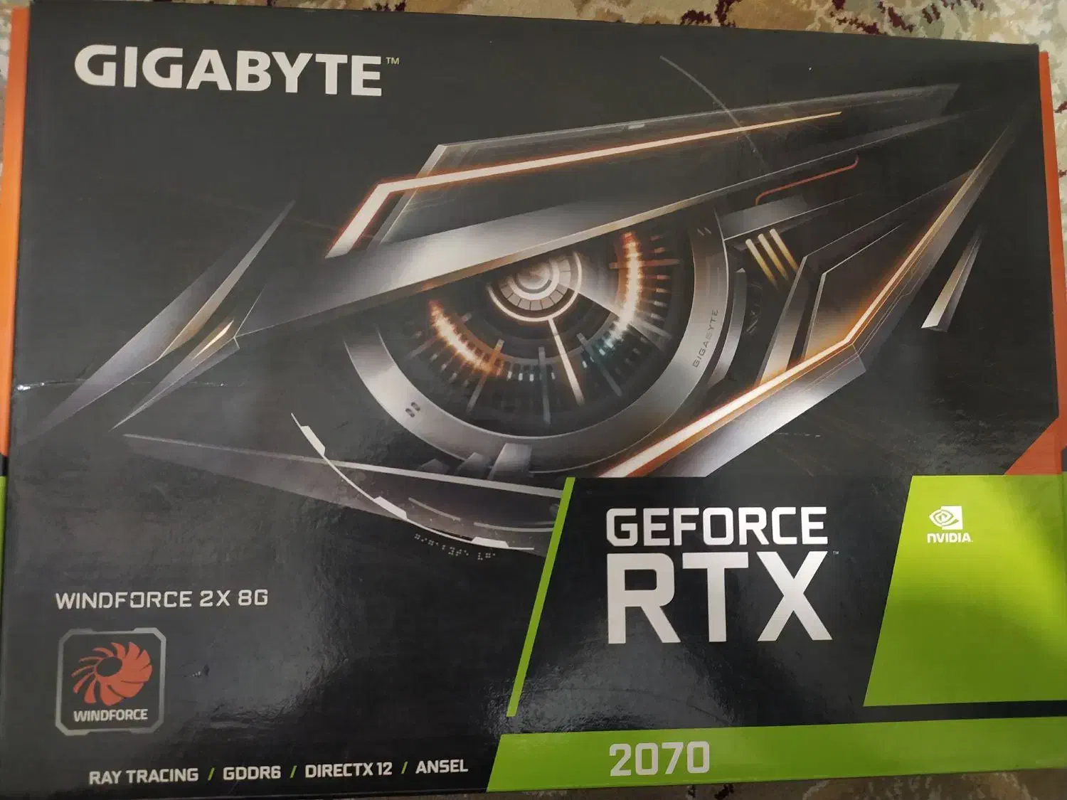RTX 2070 GIGABYTE|قطعات و لوازم جانبی رایانه|مشهد, رسالت|دیوار
