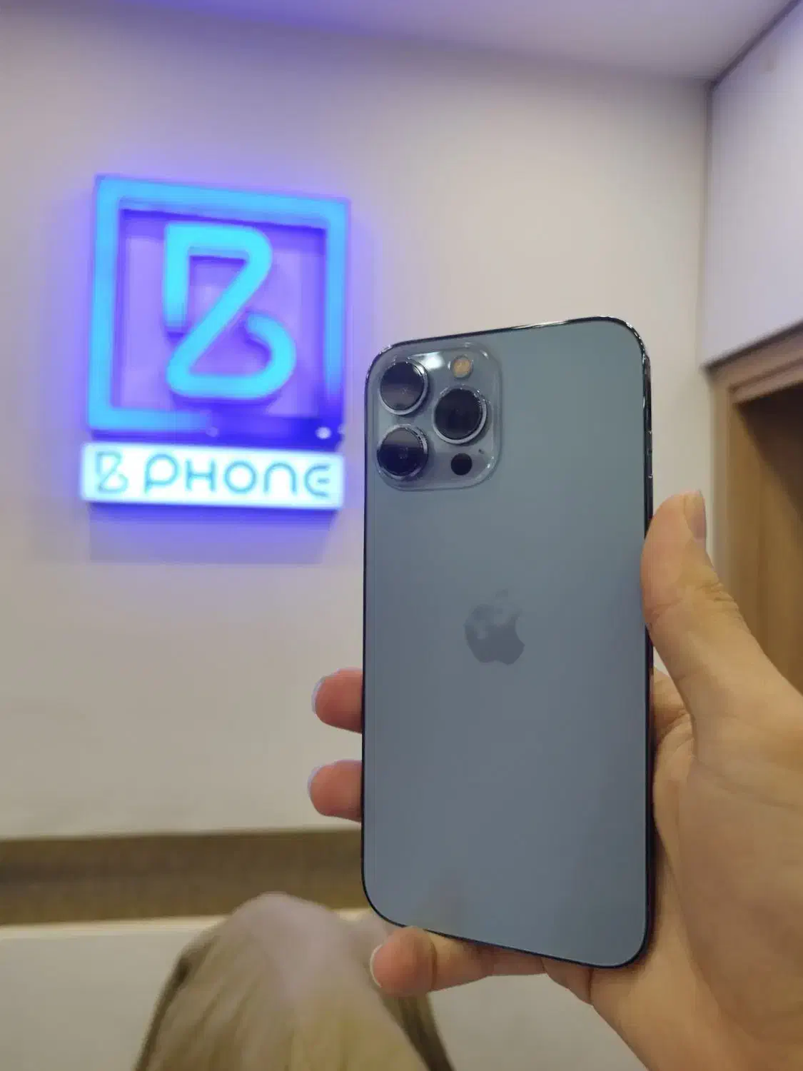 آیفون ۱۳ پرو مکس آبی|موبایل|اصفهان, جلفا|دیوار