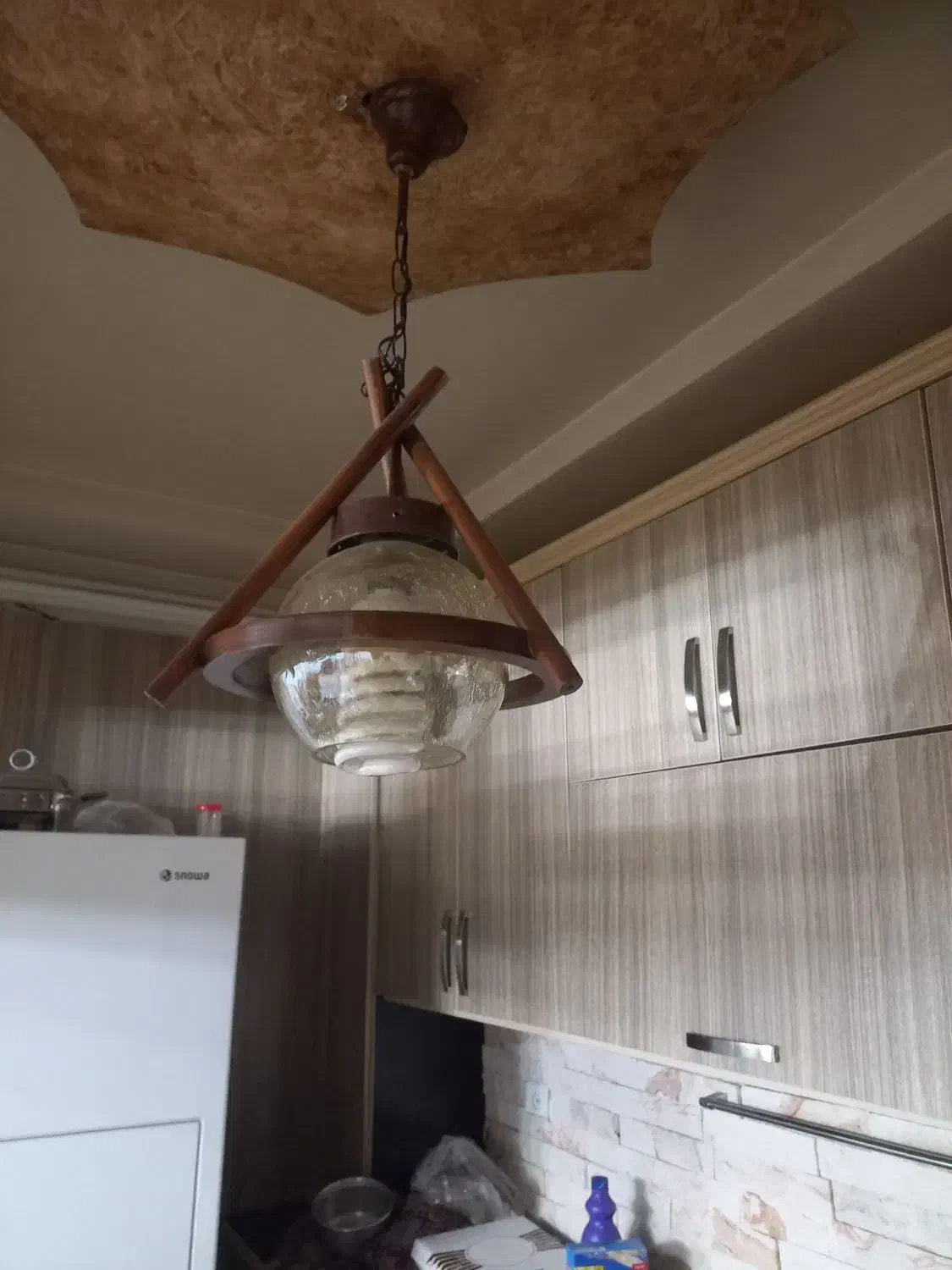 لوستر|لوستر و چراغ آویز|ساوه, |دیوار