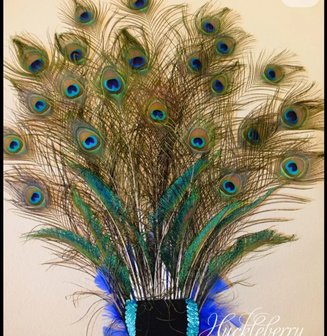 فروش/پر طاووس وارداتی تک و عمده|گل مصنوعی|تهران, افسریه شمالی|دیوار