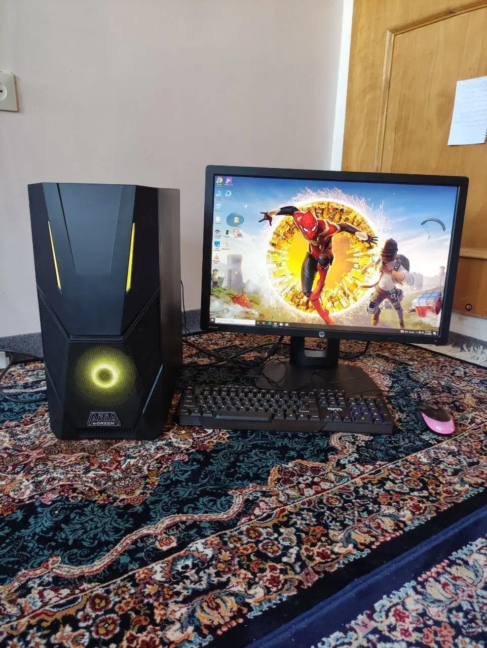 کیس گیمینگ رندرینگ 12 هسته ای نسل 8 با گرافیک 16|رایانه رومیزی|زنجان, |دیوار