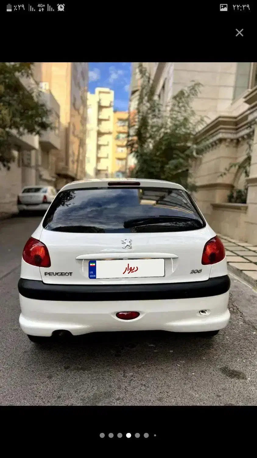 پژو ۲۰۶ تیپ ۲|خودرو سواری و وانت|مرند, |دیوار