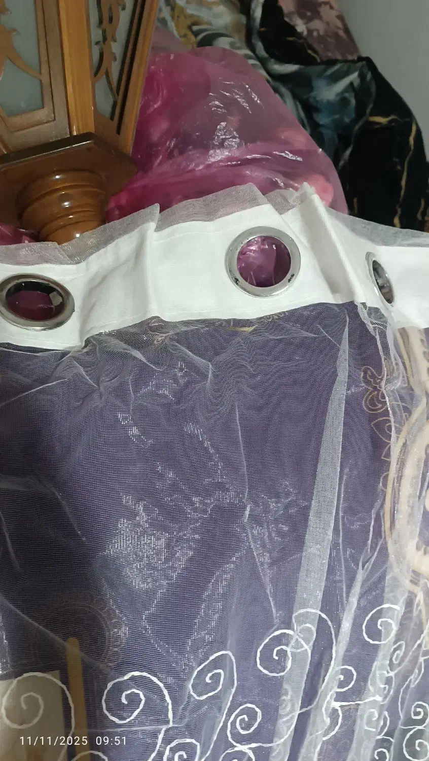 پرده پذیرایی پانچ|پرده، رانر، رومیزی|محمدیه-قزوین, |دیوار