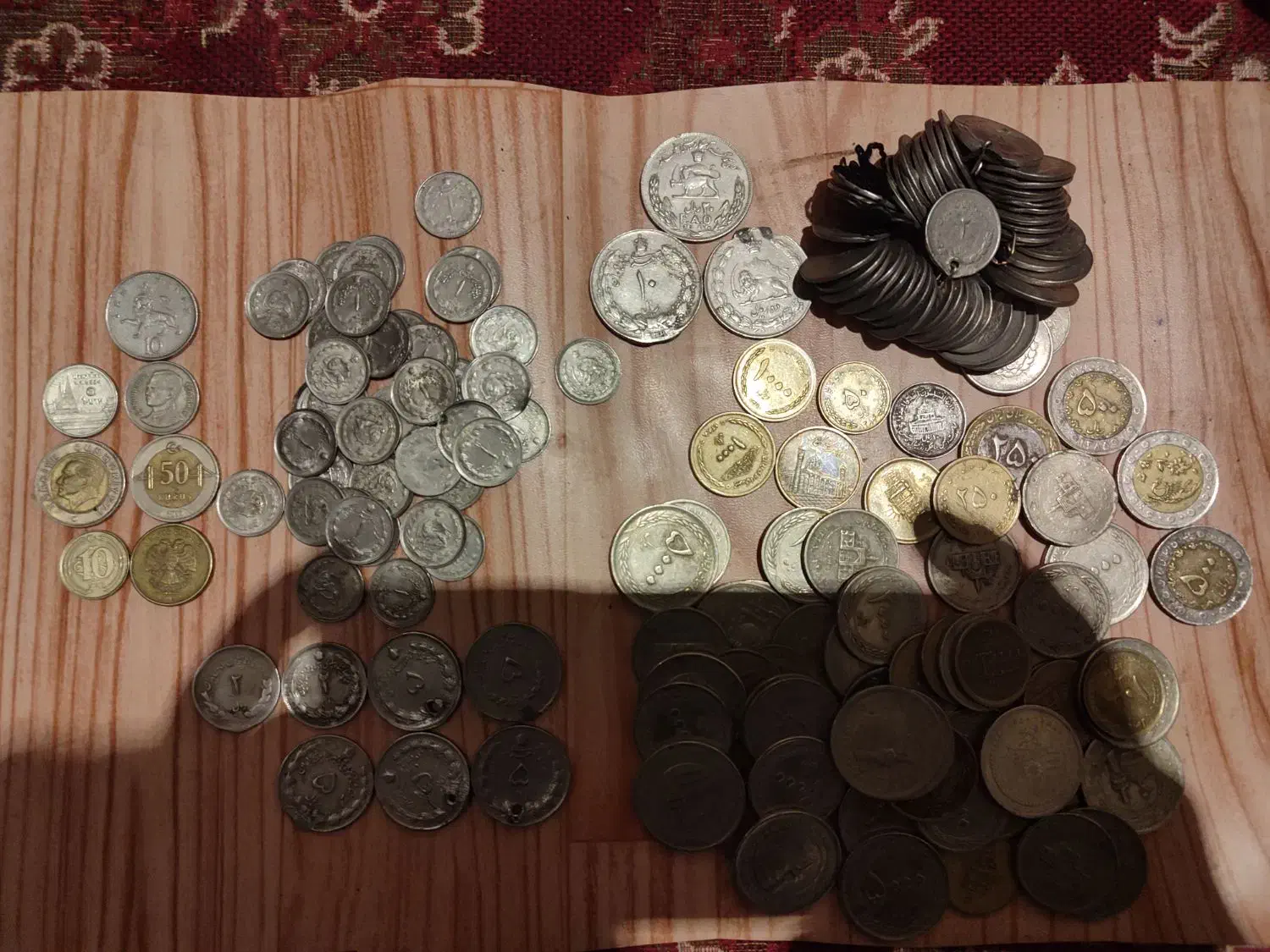 سکه قدیمی ۱ ریال ۲ ریال ۵ ریال پهلوی|کلکسیون سکه، تمبر، اسکناس|تهران, تهرانسر مرکزی|دیوار